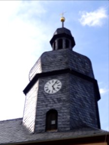 Kirchturm der Kirche von Eichicht