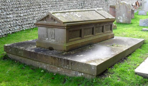 Kemp family tomb at St Wulfran's Church, Ovingdean (IoE Code 480791)