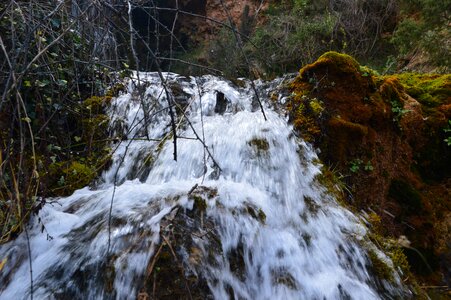 Albacete sierra water waterfall photo