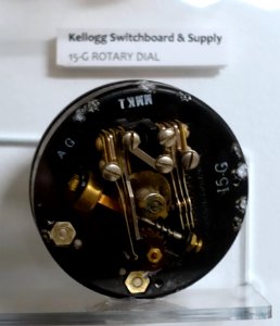 Kellogg Switchboard & Supply 15-G rotary dial - Telephone Museum - Waltham, Massachusetts - DSC08173 photo