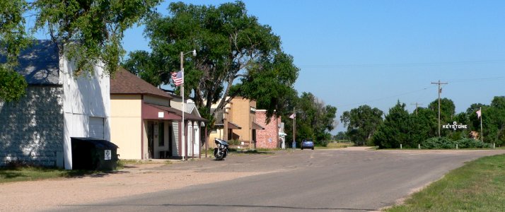 Keystone, Nebraska downtown