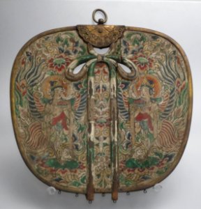 Keman with Kalavinka design, 16th century, Tokyo National Museum