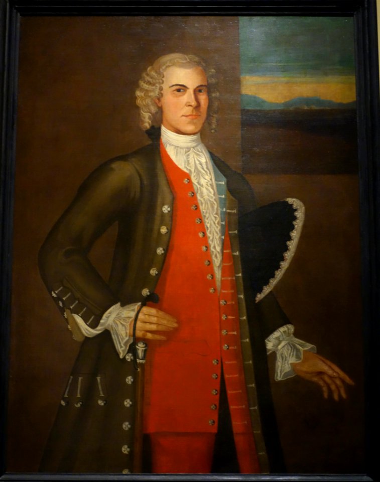 Johannes Wendell by John Heaton, 1737, oil on ticking - Albany Institute of History and Art - DSC07994