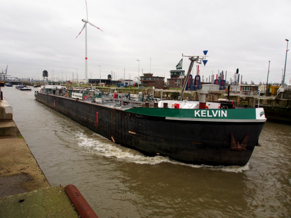 Kelvin (ship, 1987) ENI 02318017 Boudewijnsluis Port of Antwerp pic3