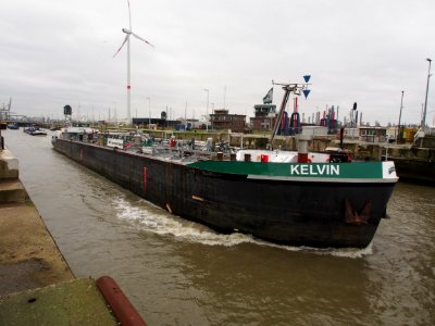 Kelvin (ship, 1987) ENI 02318017 Boudewijnsluis Port of Antwerp pic3