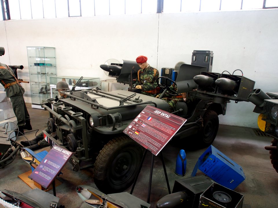 Jeep ENTAC in the Musée des Blindés, France, pic-2