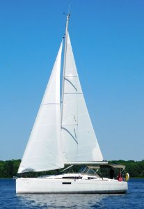Jeanneau Sun Odyssey 349 sailboat French Kiss 2356