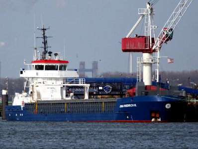 John-Friedrich K - IMO 9195755 - Callsign PBLY, Het Scheur, Port of Rotterdam
