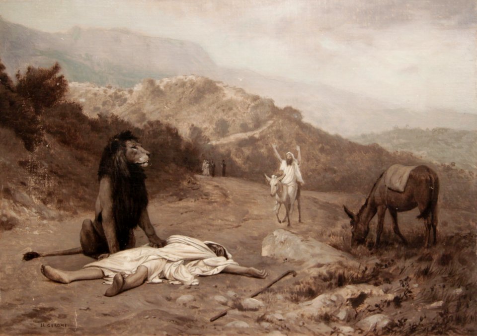 Jean-Léon Gérôme Le Prophète désobéissant Musée Georges-Garret 15072018