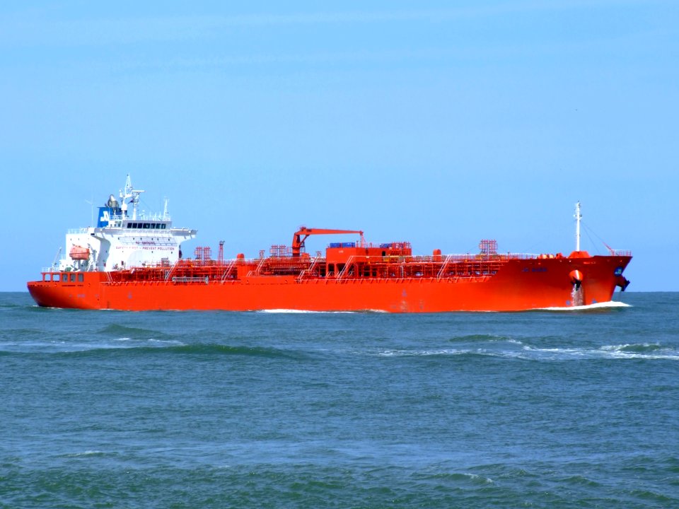 Jo Acer p2 approaching Port of Rotterdam, Holland 08-Jul-2007