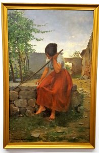 Joan Llimona Pensativa