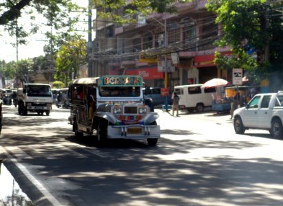 Jeepney in National Road, Putatan, Muntinlupa