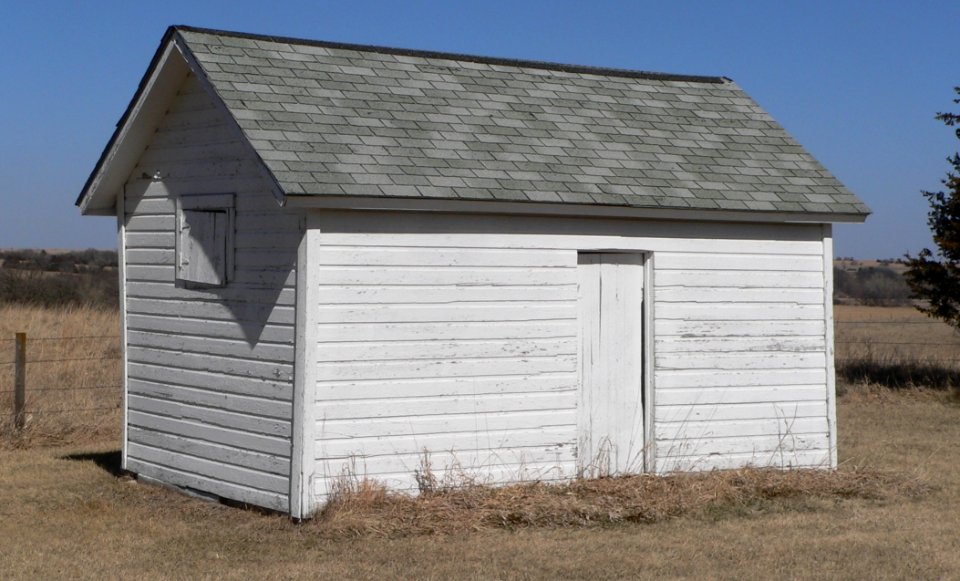 Jefferson County, Nebraska District 10 School shed 1