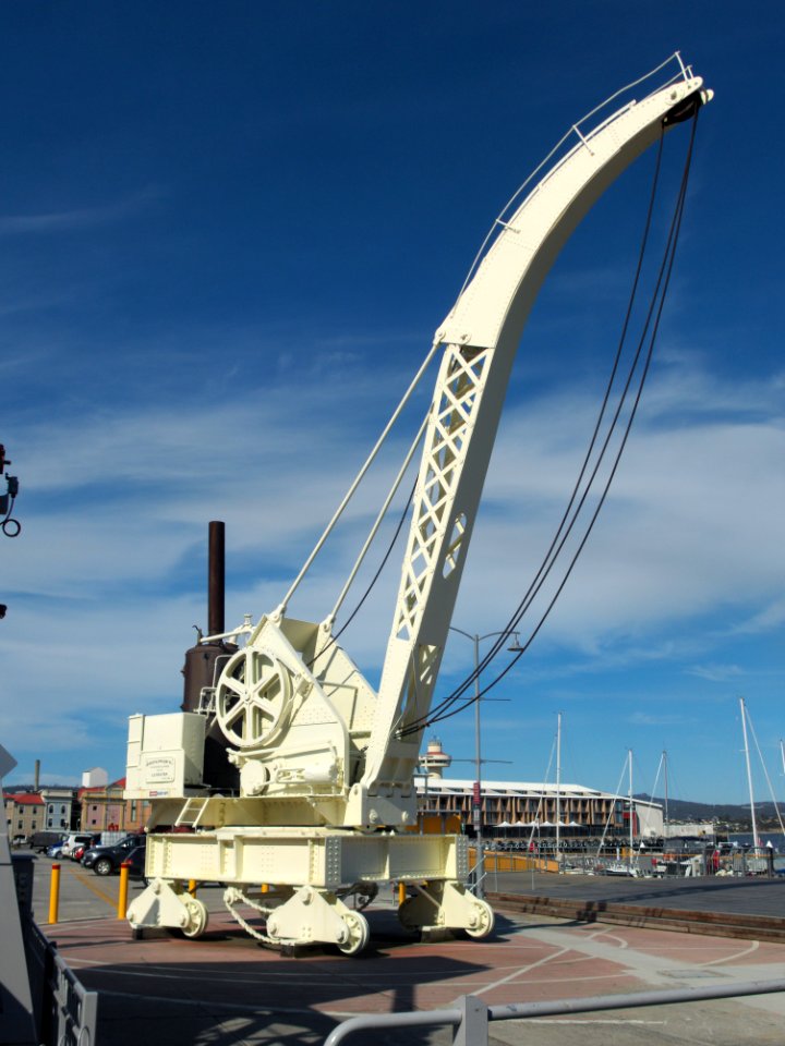 Jessop and Appleby steam crane Hobart 20171120-088