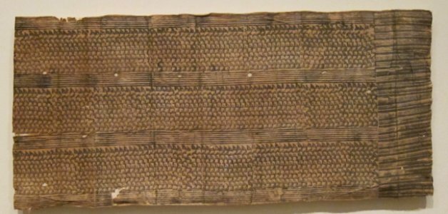 Kapa (bark cloth) from Hawaii, 19th century, Honolulu Museum of Art II