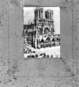 Kathedraal te Reims, ext., Frankrijk, Bestanddeelnr 922-7227