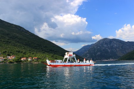 Kamenari-Lepetane ferry, Montenegro