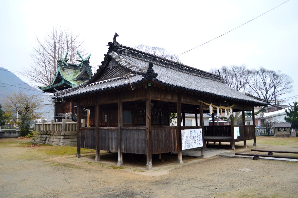 Konoshima-jinja (Kasaoka), shaden