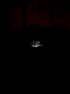 Konya'da elektrik kesildiğinde bir durak