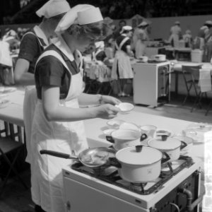 Kookwedstrijden in Den Haag, Bestanddeelnr 912-4415 photo