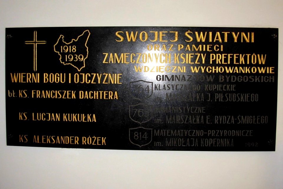 Kościół klarysek B - tablica 1