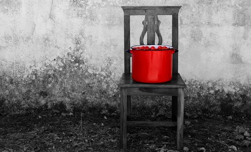 Chair mediterranean still life