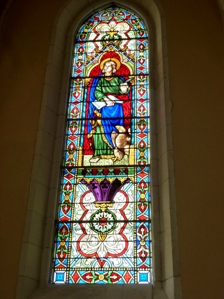 Landrethun-lès-Ardres (Pas-de-Calais) église, vitrail 03