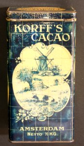 Korff's Cacao tin, 0,5Kilo blikje, pic6