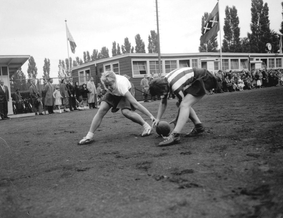 Korfbal Luto tegen Westerkwartier 8-13, Bestanddeelnr 909-8594