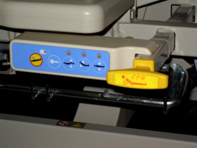 Krankenhausbett Bedienteil 1