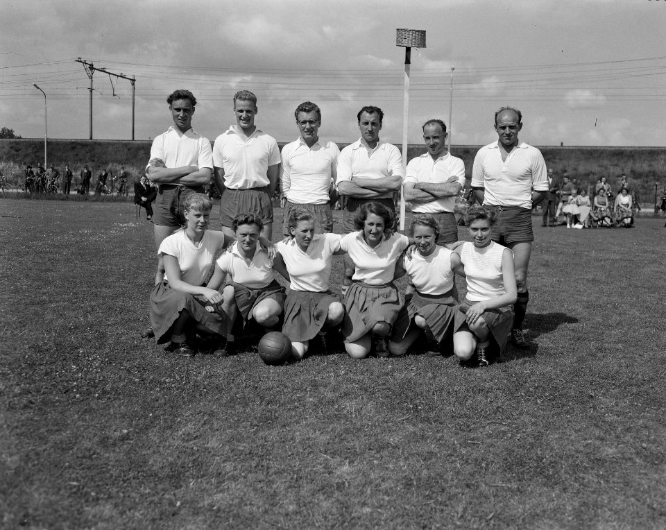 Korfbal Westerkwartier tegen PSV-Eindhoven, Bestanddeelnr 908-7043