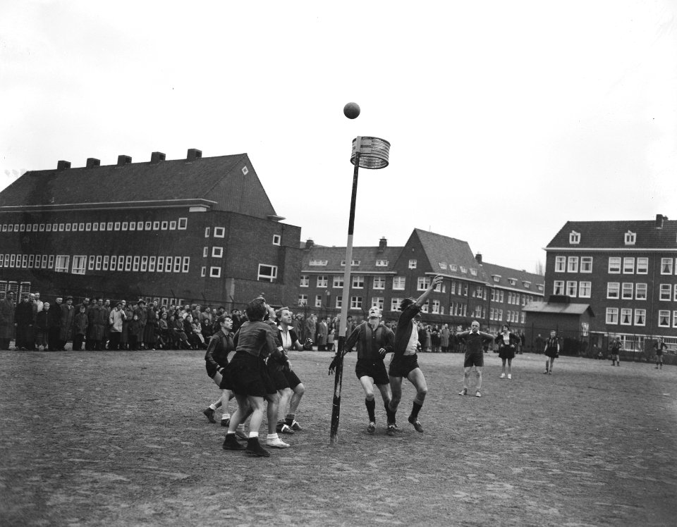 Korfbal Rohda tegen KZ 12-5, Bestanddeelnr 907-4610