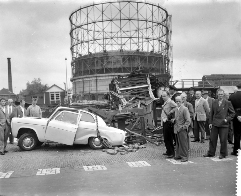 Kraan omgevallen bij Westergasfabriek, Bestanddeelnr 911-3700