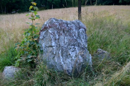 Kronberg, Victoriapark, Gedenkstein Völkerschlacht