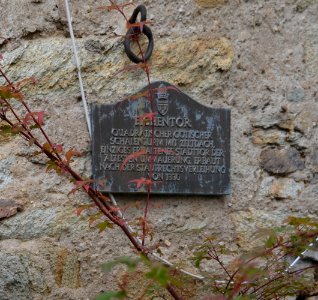 Kronberg, Eichenstraße, Eichentor, Tafel