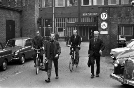 Kromhout motorenfabriek wordt volgend jaar gesloten te Amsterdam Arbeiders verl, Bestanddeelnr 922-7776