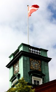 Kolding Cityhall tower. Denmark. a