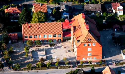 Kulladalsskolan–flygbild 06 september 2014