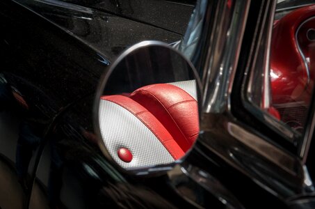 Car mirror leather car seat