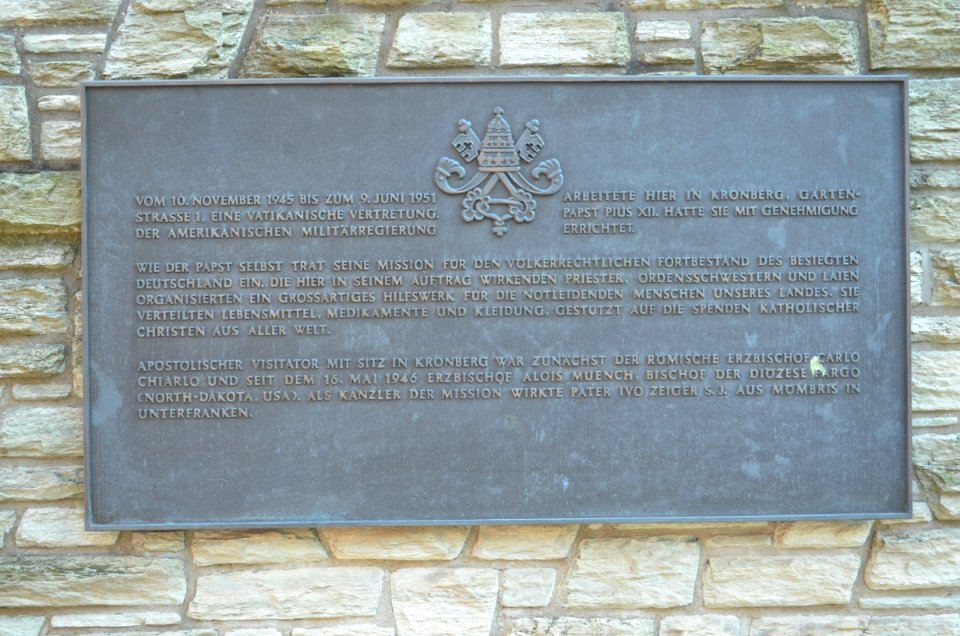 Kronberg, Katharinenstraße 12, Tafel