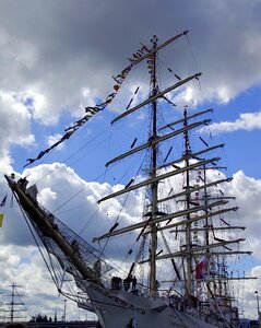 Ship the waterfront sailboats photo