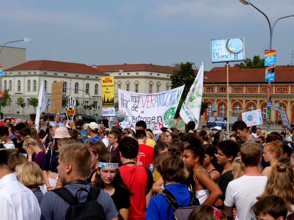 FridaysForFuture protest Potsdam 30-08-2019 17