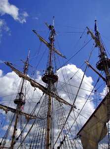 Rigging ship the waterfront photo