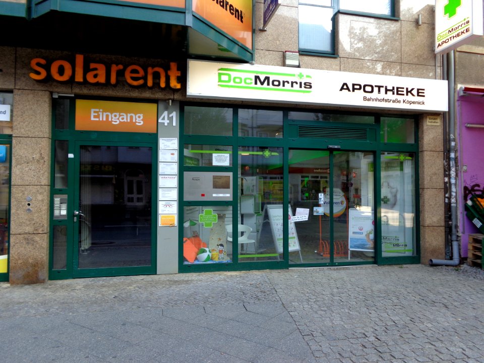 Doc-Morris-Apotheke Bahnhofstr in Berlin-Koepenick