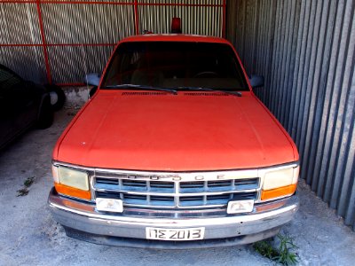 Dodge fire engine of the Fire sub-station of Apollonia, Pyrosvestiko klimakio Apollonion, pic3