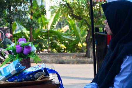 Girl hijab indonesian