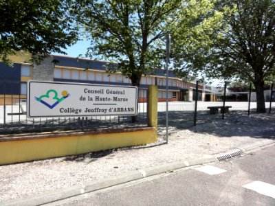 Doulaincourt, collège Jouffroy d'Abbans