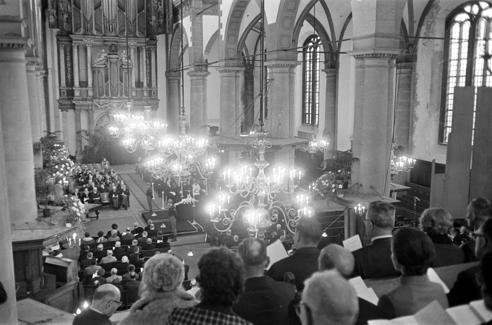 Dodenherdenking Westerkerk overzichten, Bestanddeelnr 921-8252