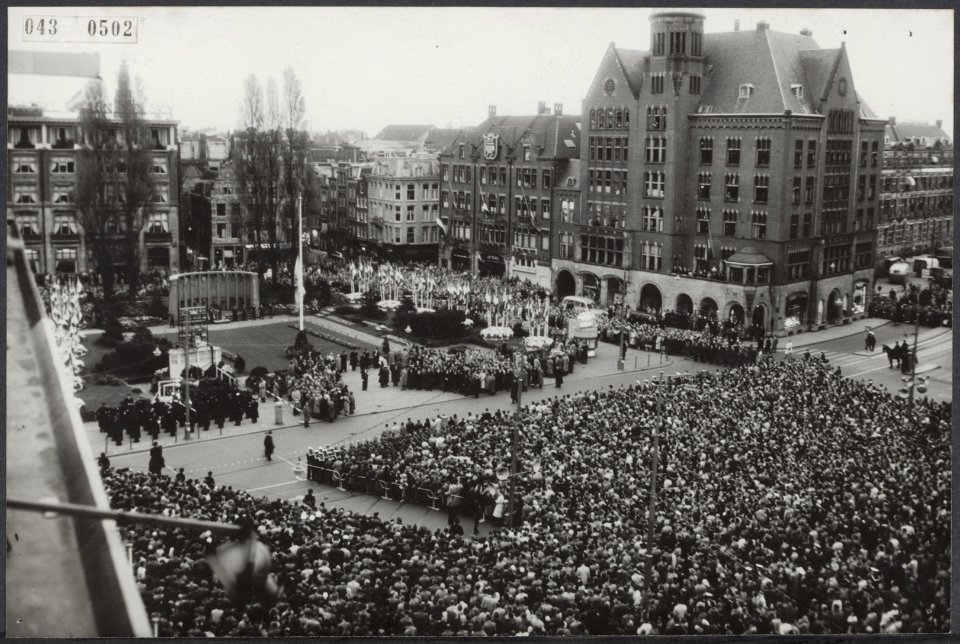 Dodenherdenkingen, publiek, Bestanddeelnr 043-0502