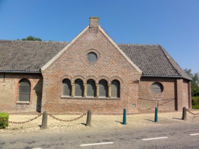 Dodewaard Rijksmonument 12933 NH kerk Dodewaard zijgevel met arcaden